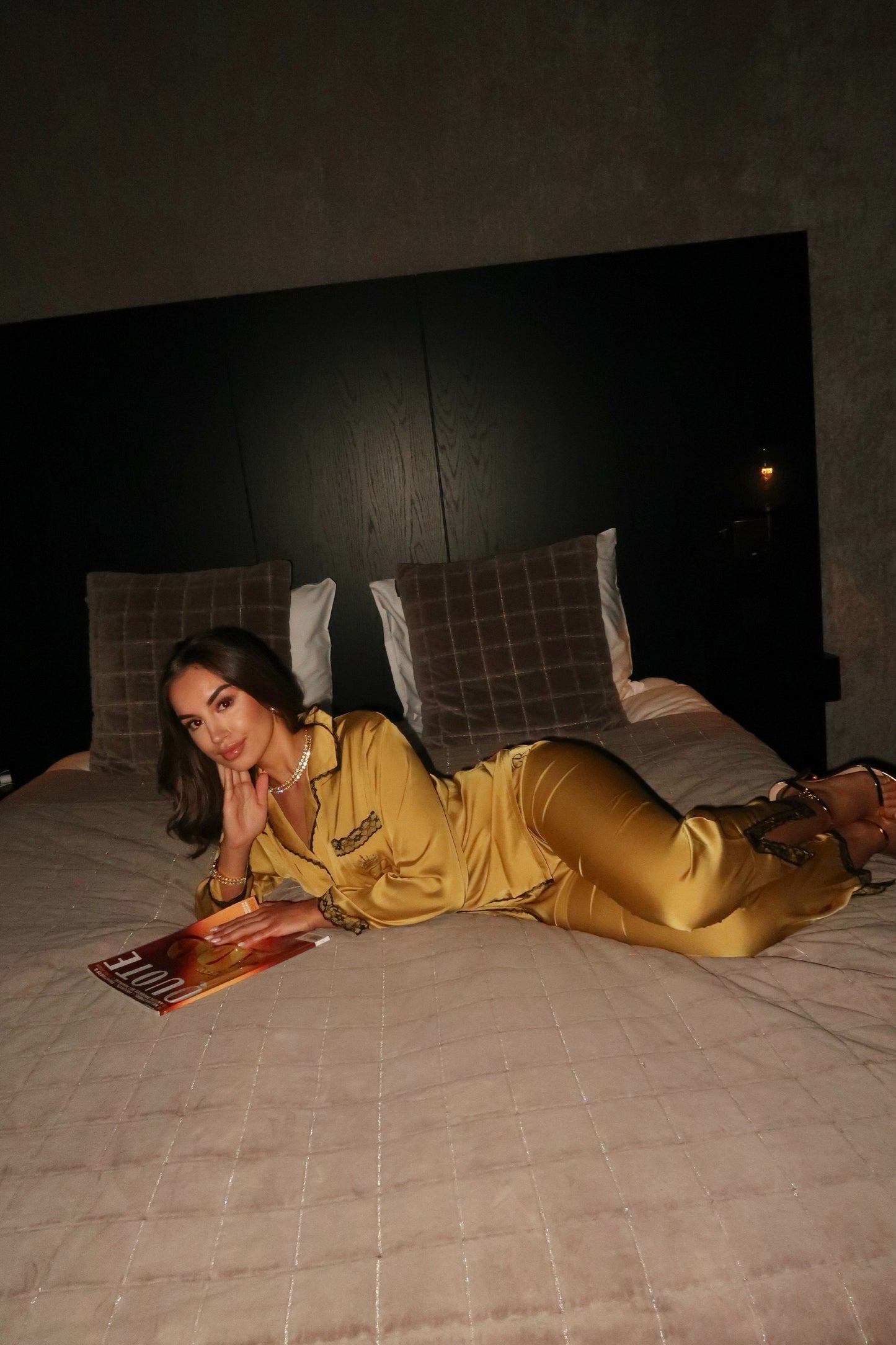 Joélle Silk Lace Pyjama